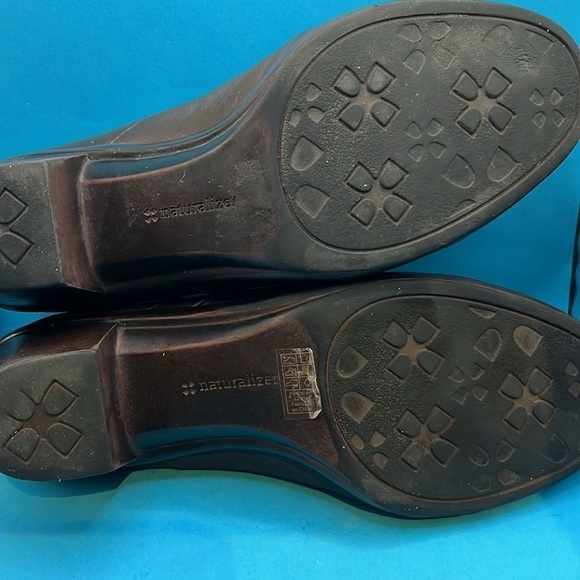 Naturalizer Women Electron Loafer, brown leather size 8.5 women’s - Picture 5 of 6